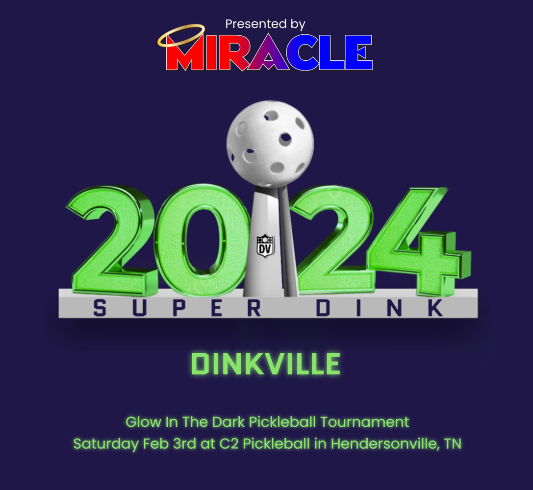 2 Days Left To Sign Up For Super Dink: Glow in the Dark Pickleball Tournament