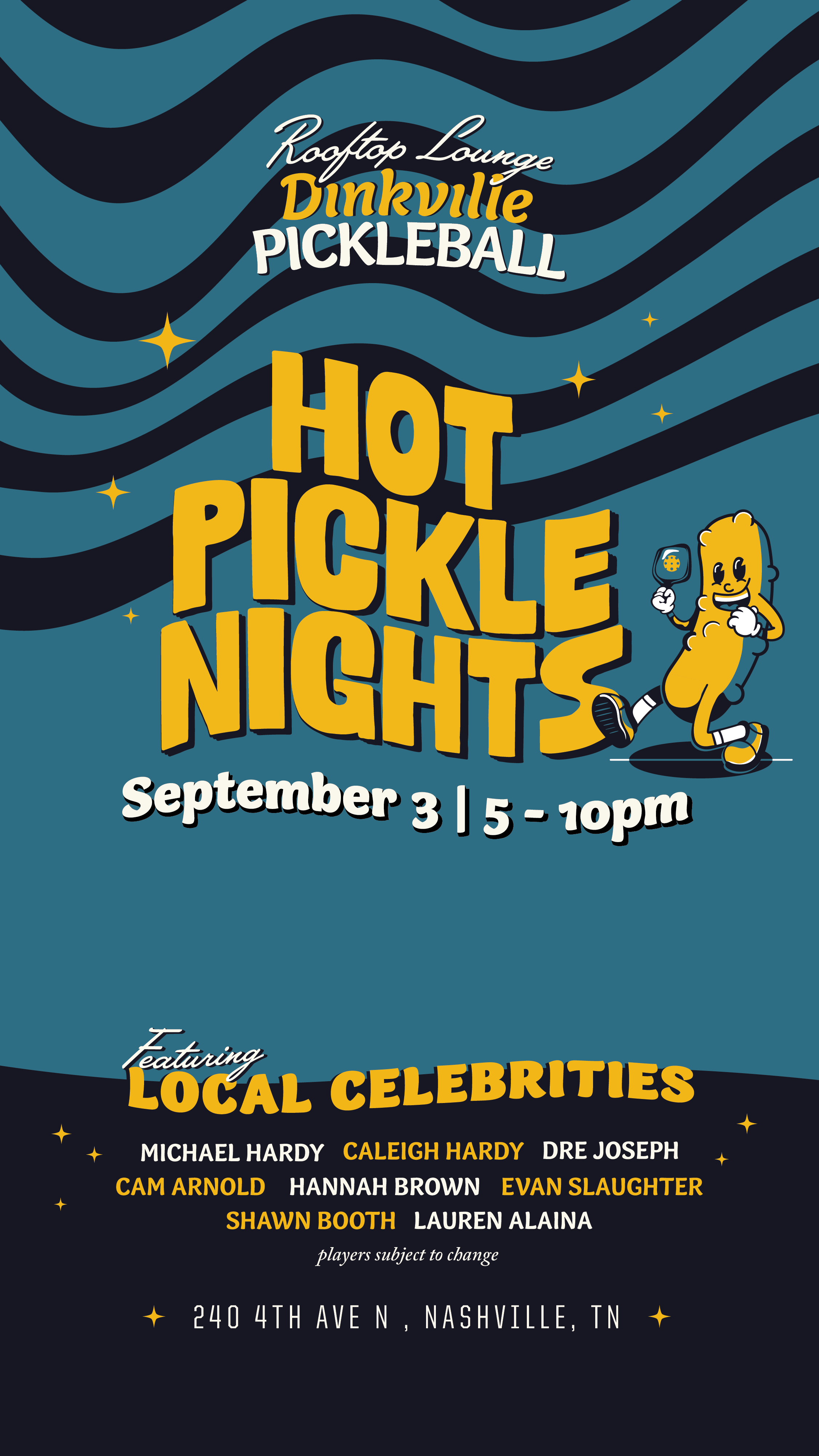 Join Us for an Epic Night at Hot Pickle Nights—September 3rd!